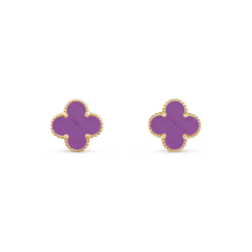 [Rani Jewelry]CLOVER 15MM EARRINGS COLLECTION