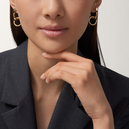 [Rani Jewelry] JUSTE NO DIAMOND DOUBLE EARRINGS
