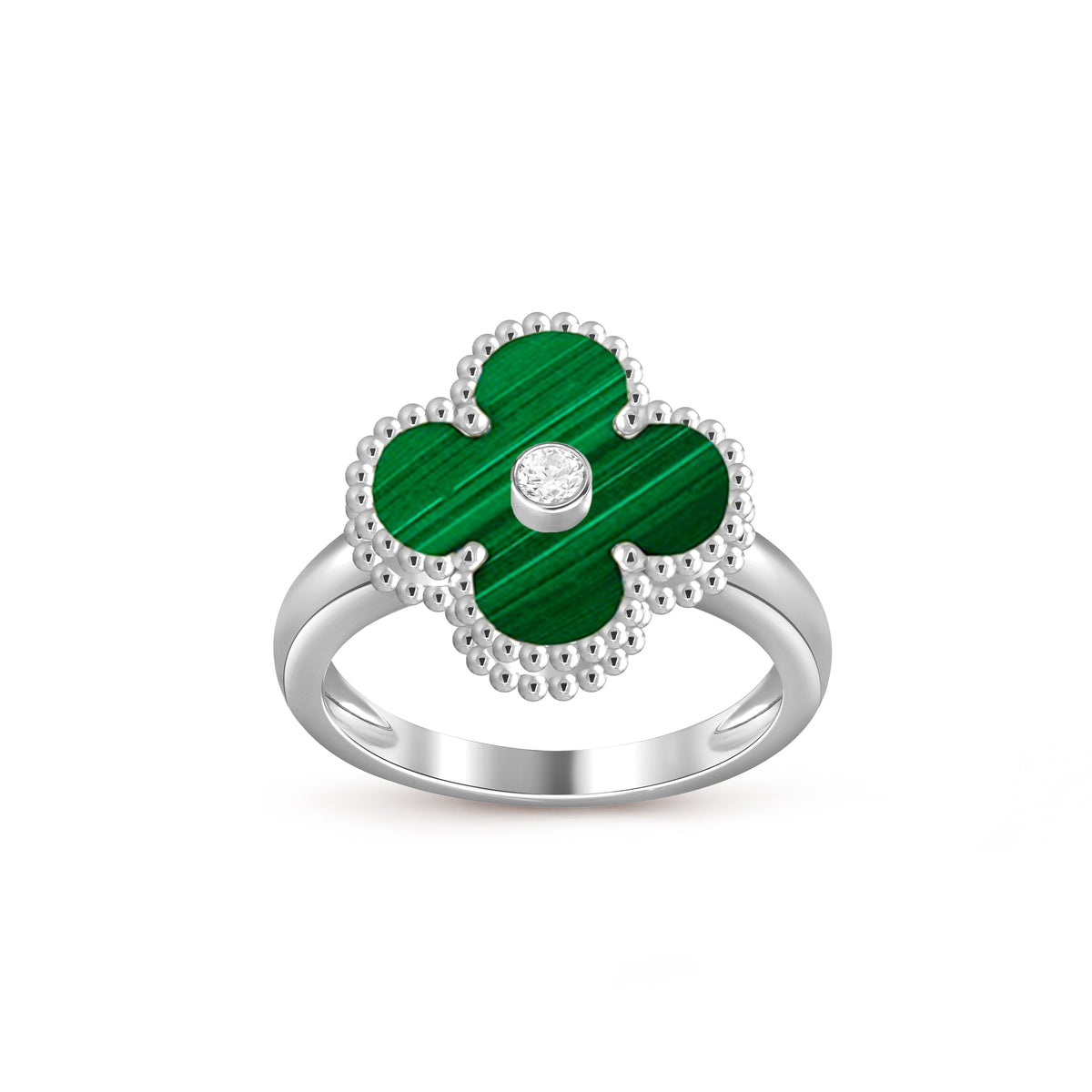 [Rani Jewelry]CLOVER SILVER DIOMND RING COLLECTION