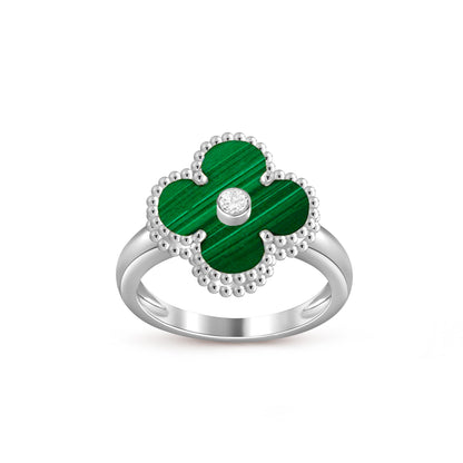 [Rani Jewelry]CLOVER SILVER DIOMND RING COLLECTION