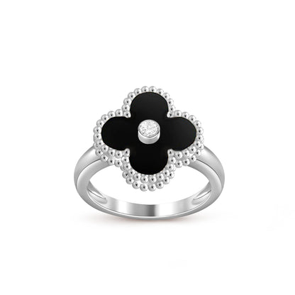 [Rani Jewelry]CLOVER SILVER DIOMND RING COLLECTION