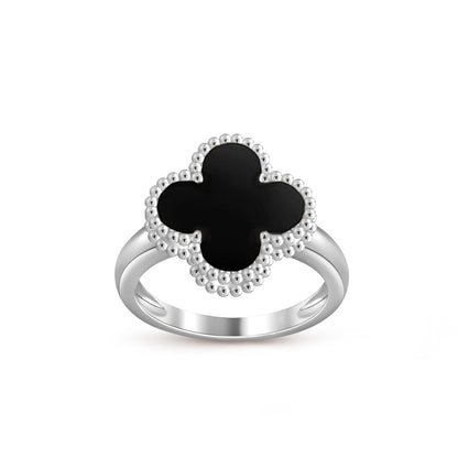 [Rani Jewelry]CLOVER SILVER RING COLLECTION