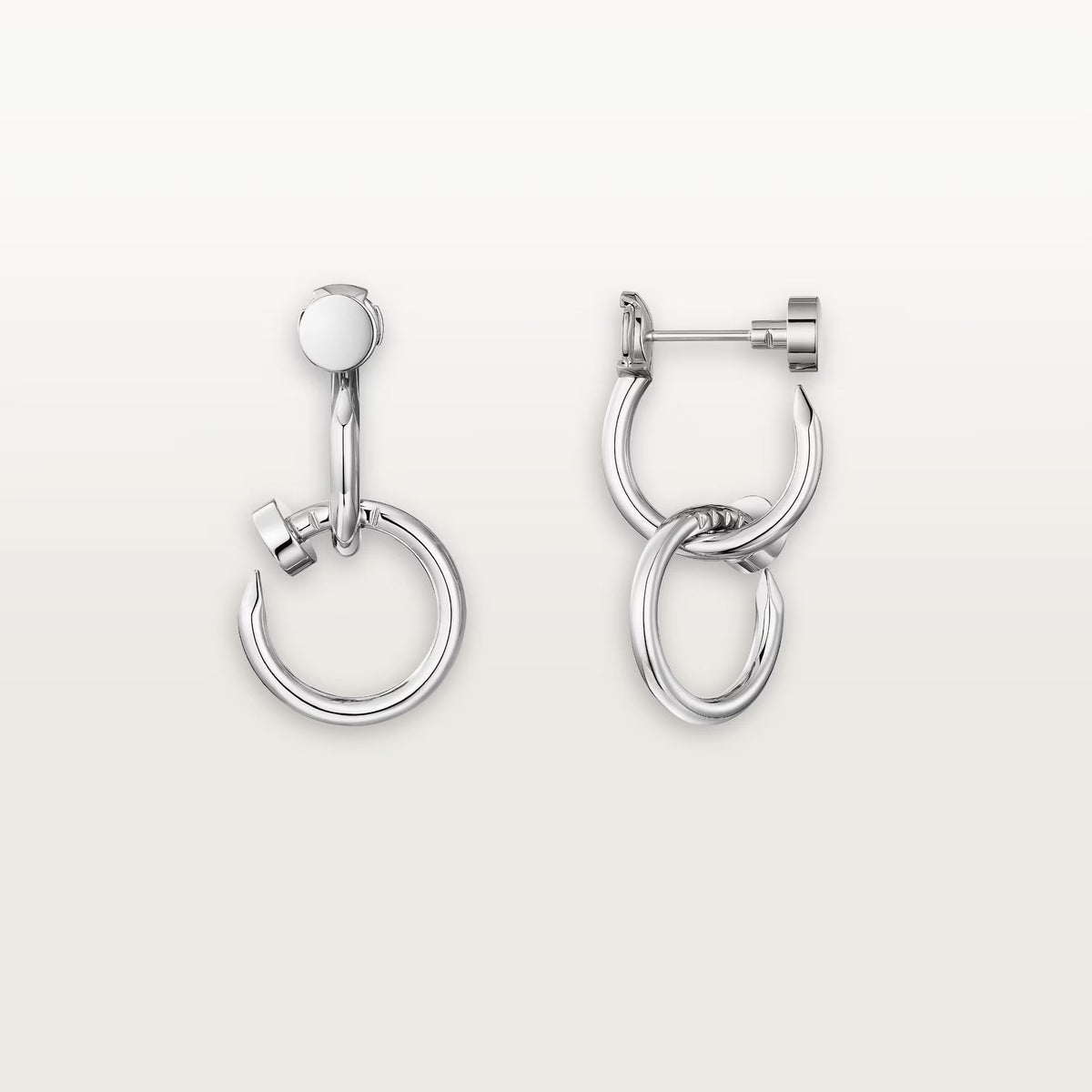 [Rani Jewelry] JUSTE NO DIAMOND DOUBLE EARRINGS