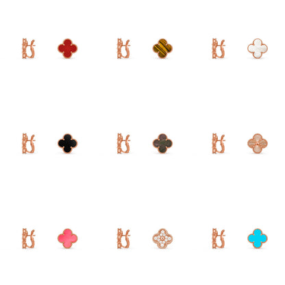 [Rani Jewelry]CLOVER 15MM MOP EARRINGS COLLECTION