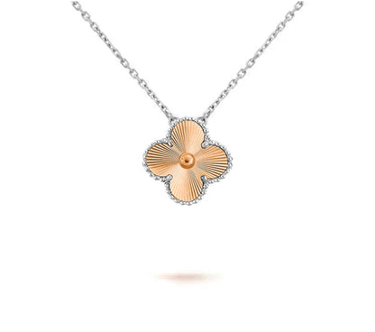 [Rani Jewelry]CLOVER 15MM NECKLACE SILVER COLLECTION