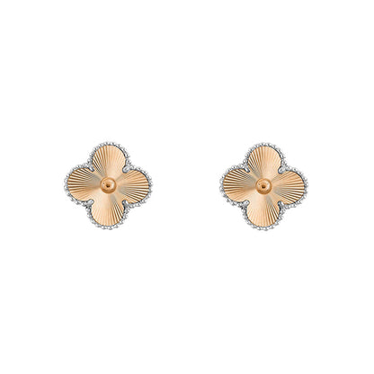 [Rani Jewelry]CLOVER SILVER 15MM EARRINGS COLLECTION