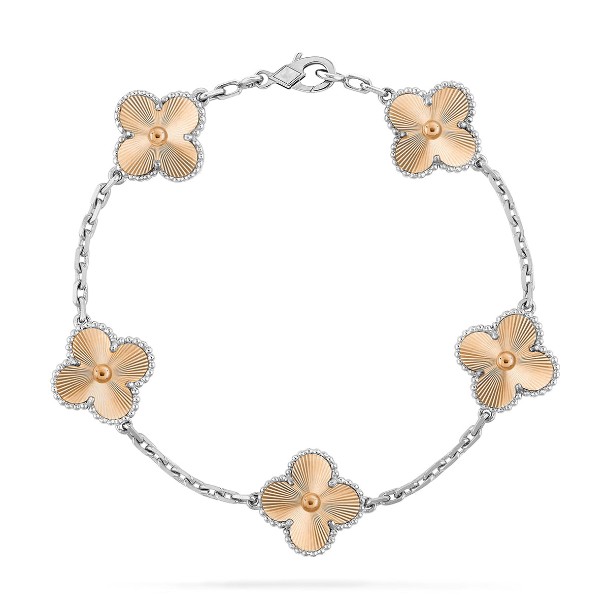 [Rani Jewelry] CLOVER 5 MOTIF LASER BRACELET COLLECTION