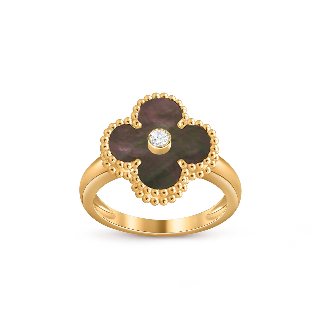 [Rani Jewelry]CLOVER DIAMOND RING GOLD COLLECTION