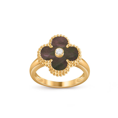 [Rani Jewelry]CLOVER DIAMOND RING GOLD COLLECTION