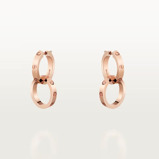 [Rani Jewelry] LOVE 3.3MM DANGLE EARRINGS