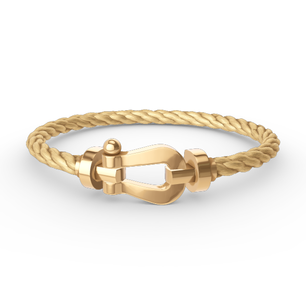 [Rani Jewelry]FORCE LARGE HORSESHOE NO DIAMOND BRACELET GOLD