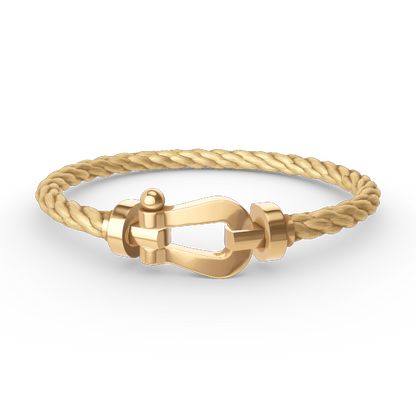[Rani Jewelry]FORCE LARGE HORSESHOE NO DIAMOND BRACELET GOLD