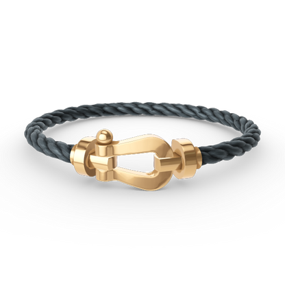 [Rani Jewelry]FORCE LARGE HORSESHOE NO DIAMOND BRACELET GOLD