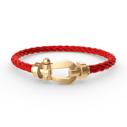 [Rani Jewelry]FORCE LARGE HORSESHOE NO DIAMOND BRACELET GOLD