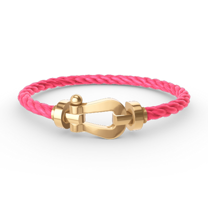 [Rani Jewelry]FORCE LARGE HORSESHOE NO DIAMOND BRACELET GOLD