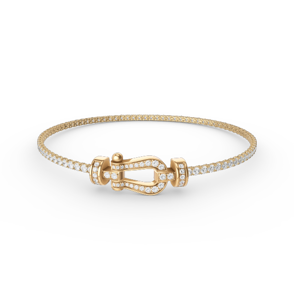 [Rani Jewelry]FORCE  HORSESHOE  DIAMOND TENNIS BRACELET