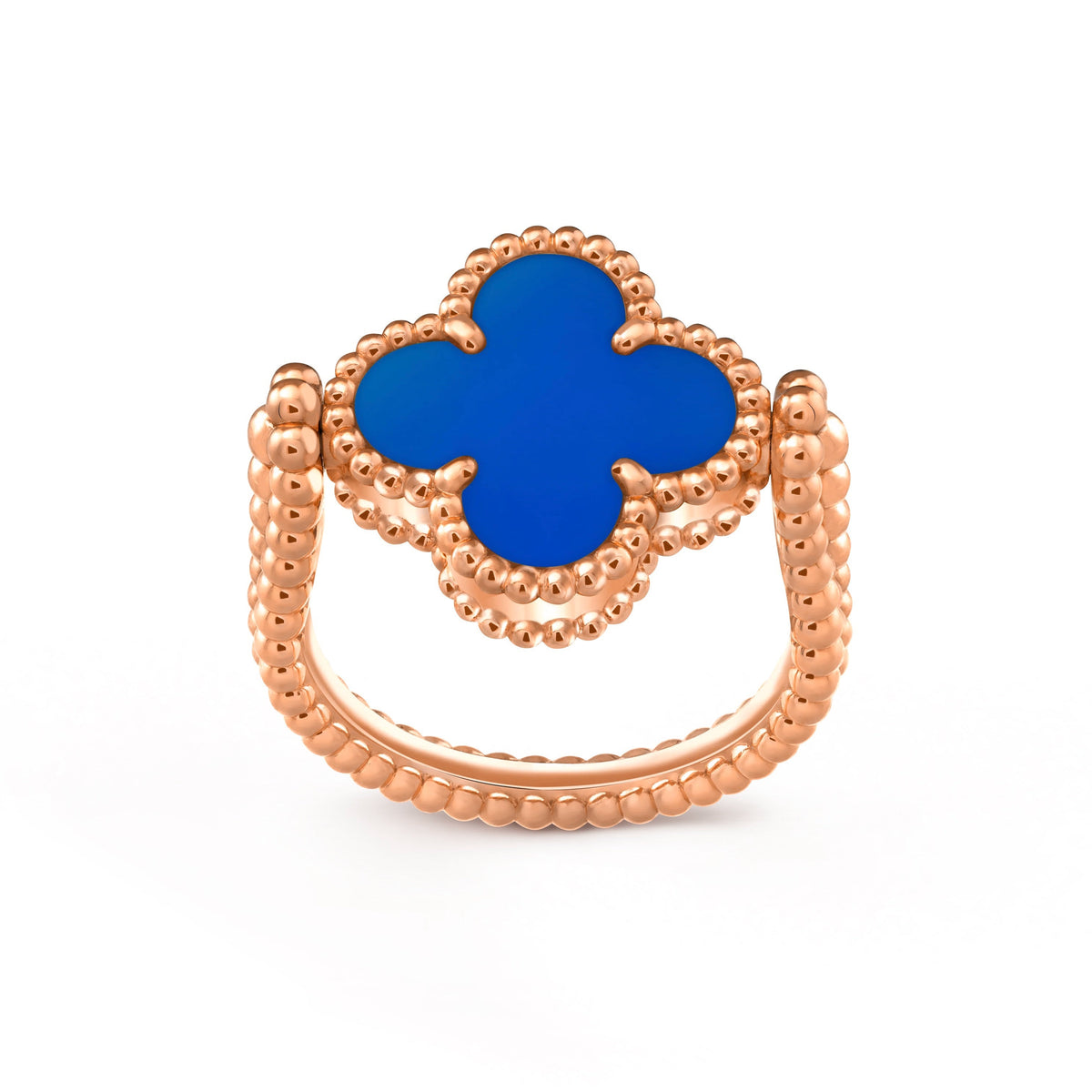 [Rani Jewelry]CLOVER RIVERSIBLE RING ROSE GOLD COLLECTION