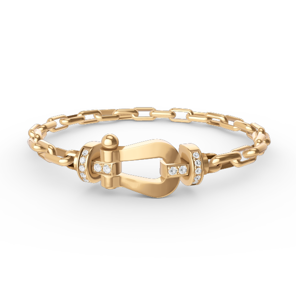 [Rani Jewelry]FORCE LARGE HORSESHOE CLASP  METAL BRACELET