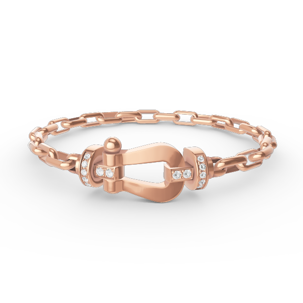 [Rani Jewelry]FORCE LARGE HORSESHOE CLASP  METAL BRACELET