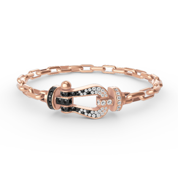 [Rani Jewelry]FORCE LARGE HORSESHOE CLASP  METAL BRACELET