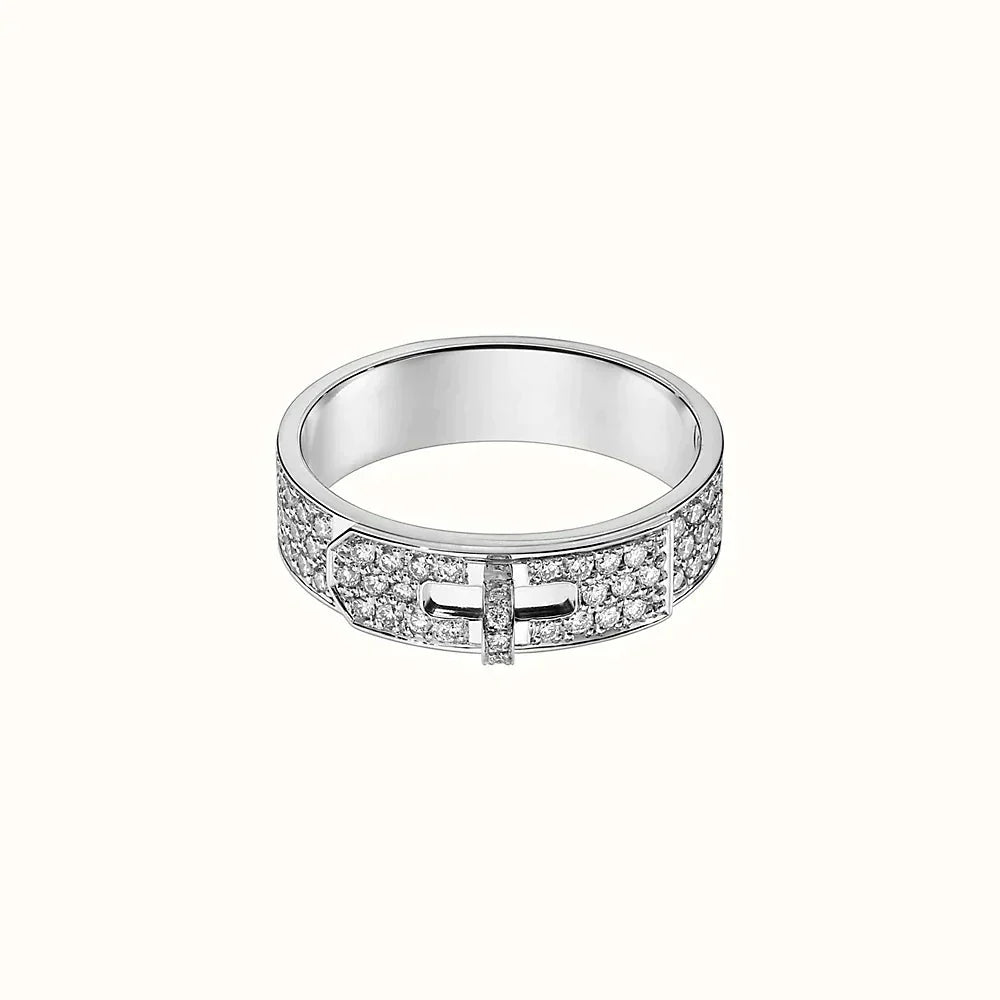 [Rani Jewelry]KELLY SILVER DIAMOND RING