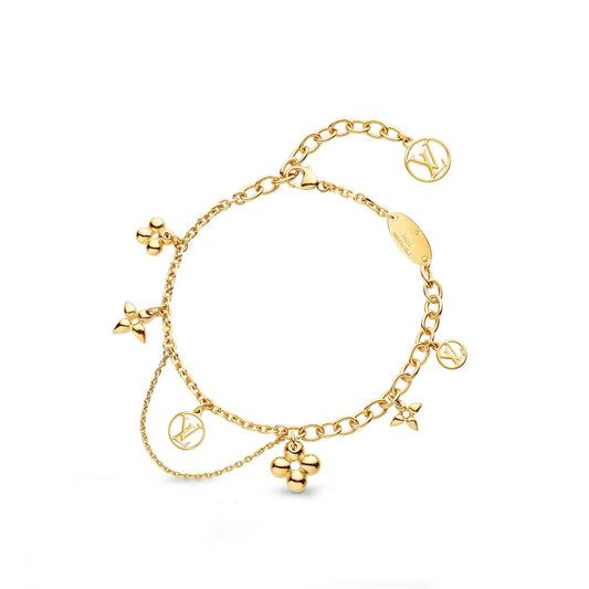 [Rani Jewelry]BLOOMING PINK GOLD MOP BRACELET