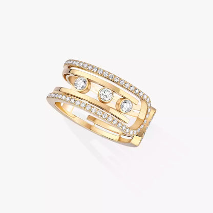 [Rani Jewelry]Move 10th Diamond Ring in Gold