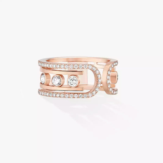 [Rani Jewelry]Move 10th Diamond Ring in Gold