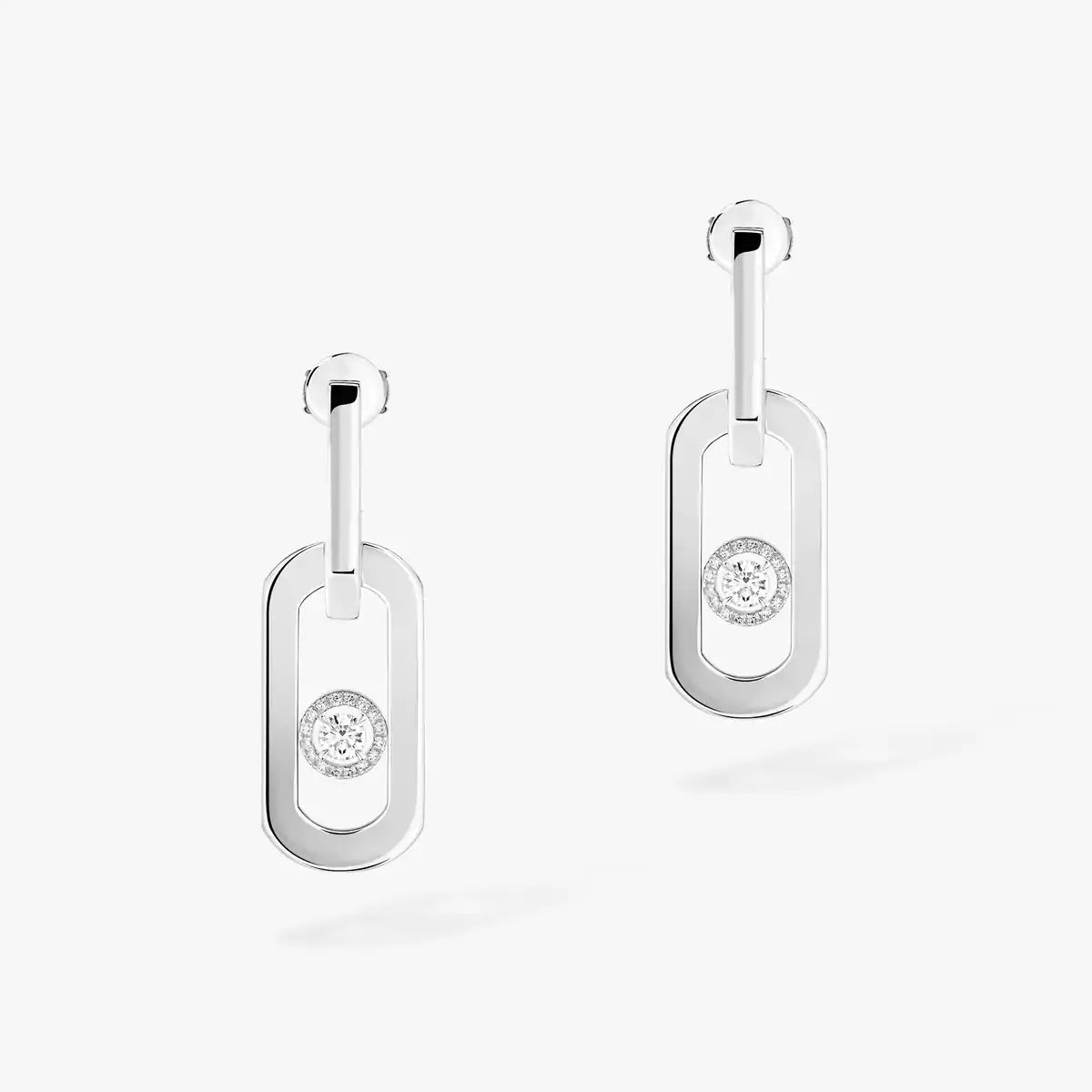 [Rani Jewelry] So Move XL Diamond Hoop Earring