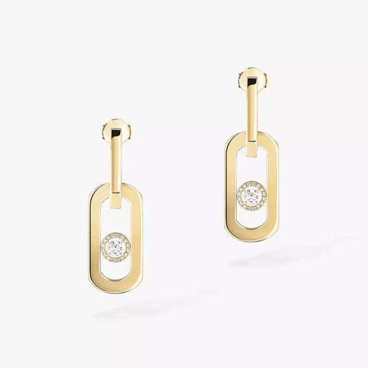 [Rani Jewelry] So Move XL Diamond Hoop Earring