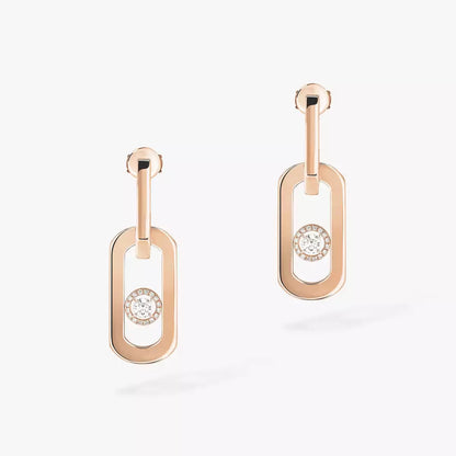 [Rani Jewelry] So Move XL Diamond Hoop Earring