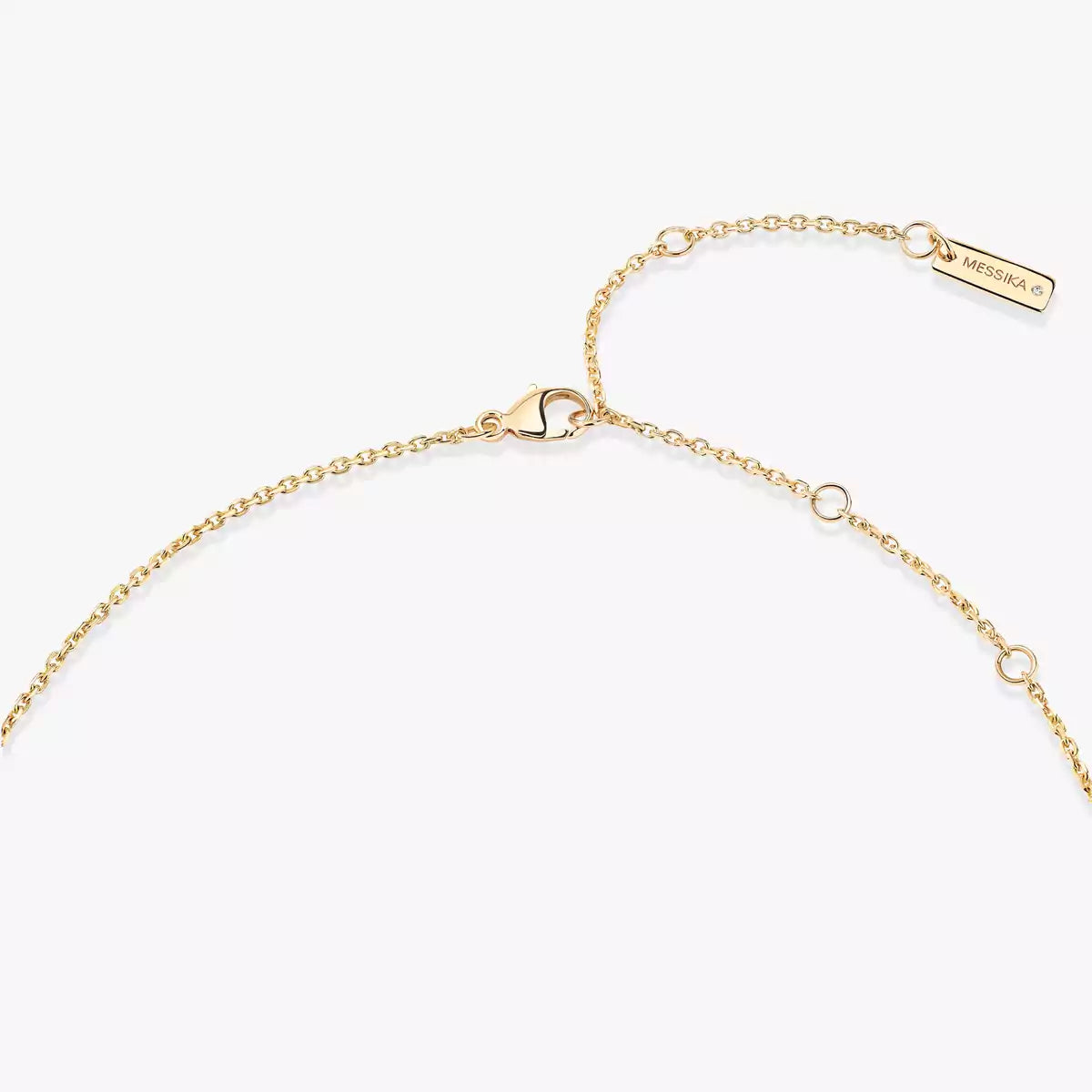 [Rani Jewelry]Lucky Eye Diamond Necklace in Rose Gold and Turquoise