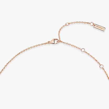 [Rani Jewelry]Lucky Eye Diamond Necklace in Rose Gold and Turquoise