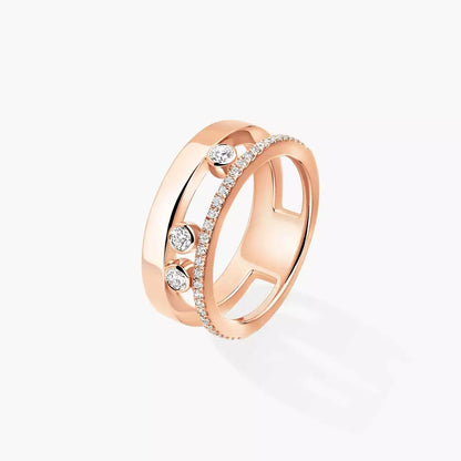[Rani Jewelry]Move Romane Diamond Ring