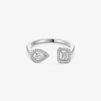 [Rani Jewelry]My Twin Toi Gold Diamond Ring
