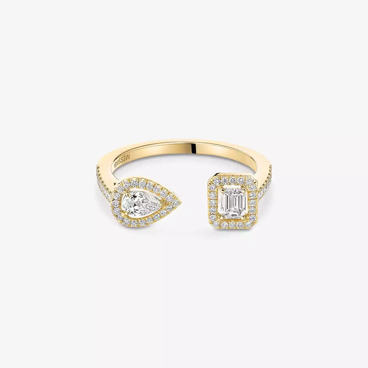 [Rani Jewelry]My Twin Toi Gold Diamond Ring