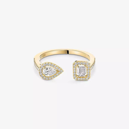 [Rani Jewelry]My Twin Toi Gold Diamond Ring