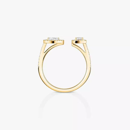 [Rani Jewelry]My Twin Toi Gold Diamond Ring