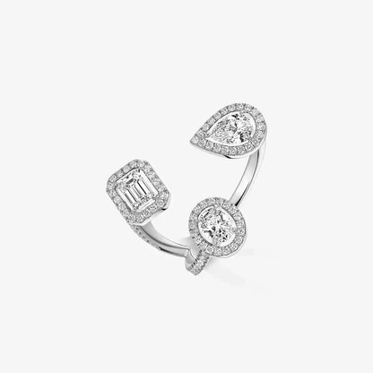 [[Rani Jewelry] Diamond Ring 0,25ct My Twin Trilogy