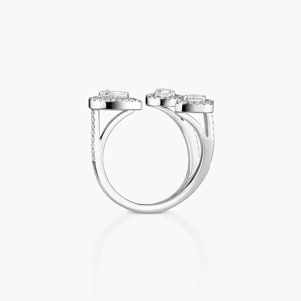 [[Rani Jewelry] Diamond Ring 0,25ct My Twin Trilogy