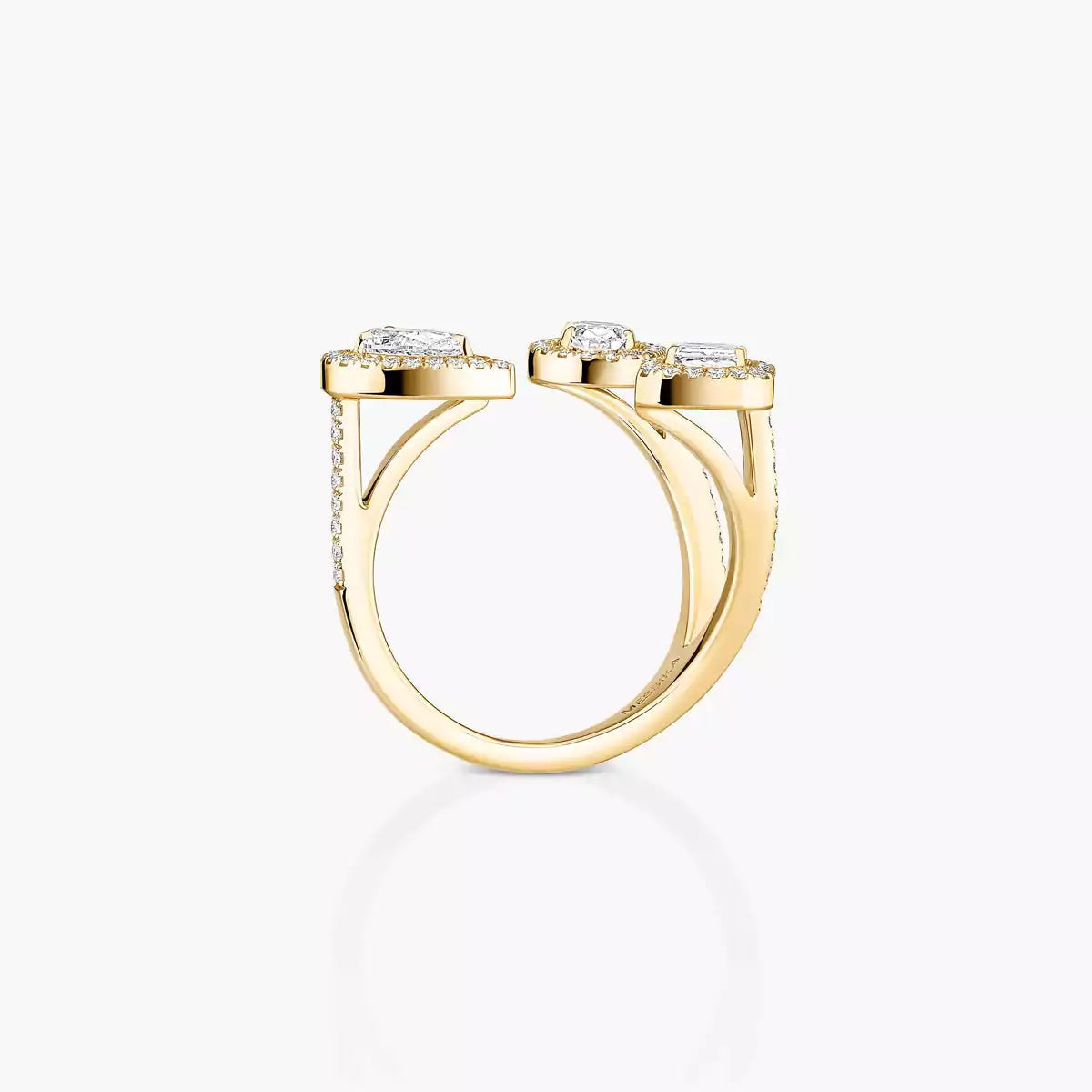 [[Rani Jewelry] Diamond Ring 0,25ct My Twin Trilogy