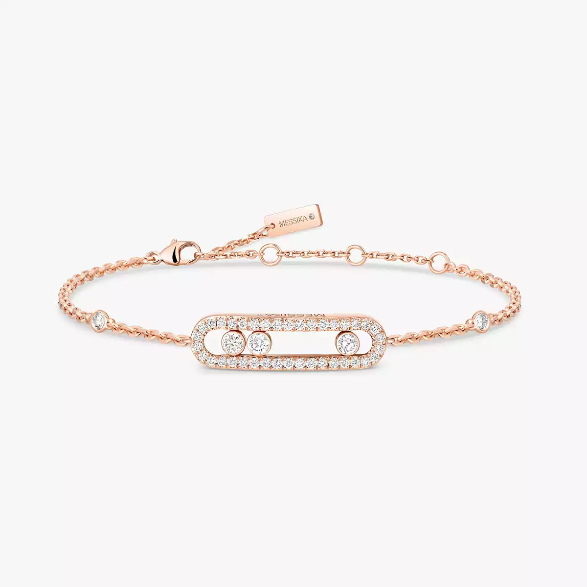 [Rani Jewelry]Pavé Baby Move Diamond Bracelet
