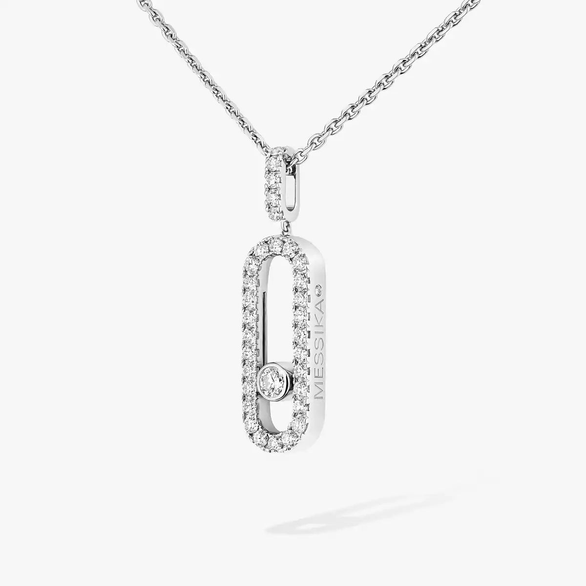 [Rani Jewelry]Move Uno Diamond Necklace in Rose Gold