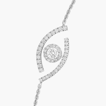 [Rani Jewelry]Lucky Eye Pave-Set Diamond Bracelet