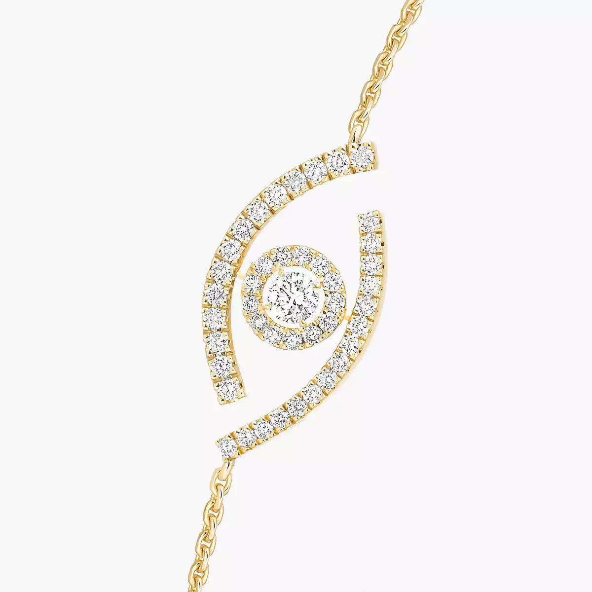 [Rani Jewelry]Lucky Eye Pave-Set Diamond Bracelet
