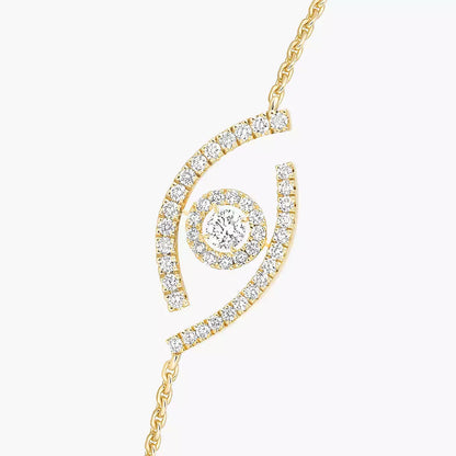 [Rani Jewelry]Lucky Eye Pave-Set Diamond Bracelet