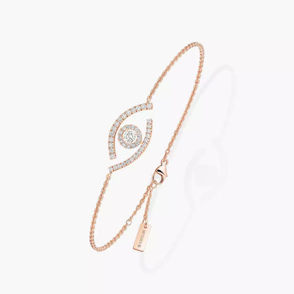 [Rani Jewelry]Lucky Eye Pave-Set Diamond Bracelet