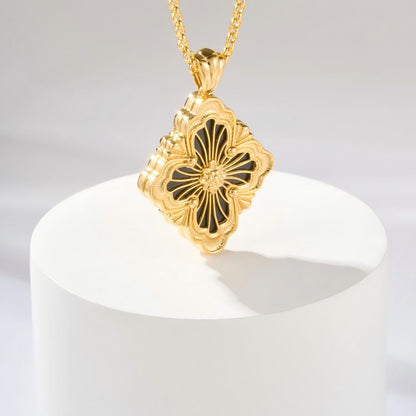 [Rani Jewelry JEWELRY] OPERA TULLE ENAMEL NECKLACE