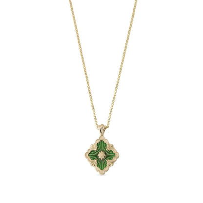 [Rani Jewelry JEWELRY] OPERA TULLE ENAMEL NECKLACE