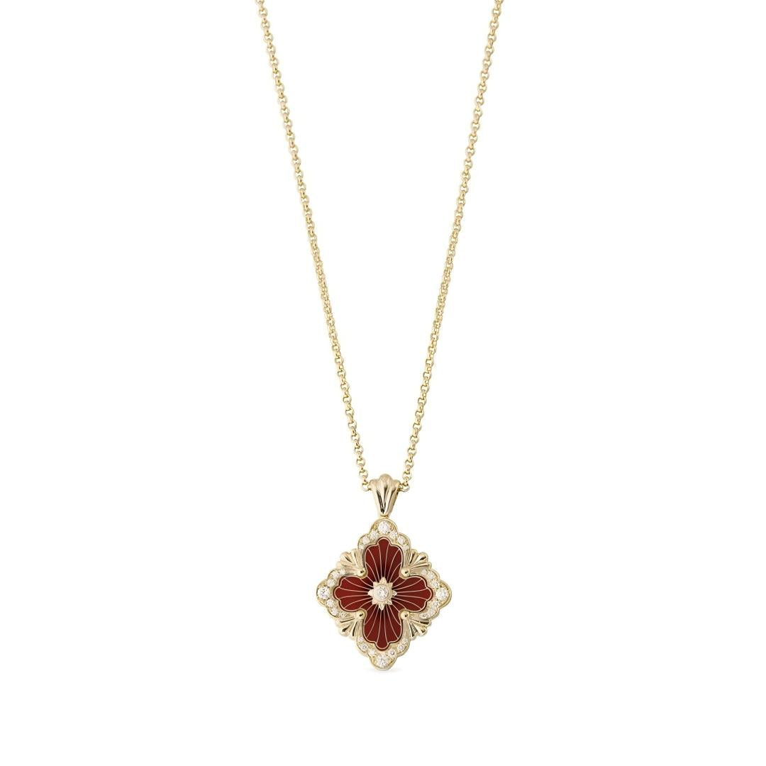 [Rani Jewelry JEWELRY] OPERA TULLE ENAMEL NECKLACE